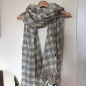 Madewell Brushed Buffalo Check Scarf